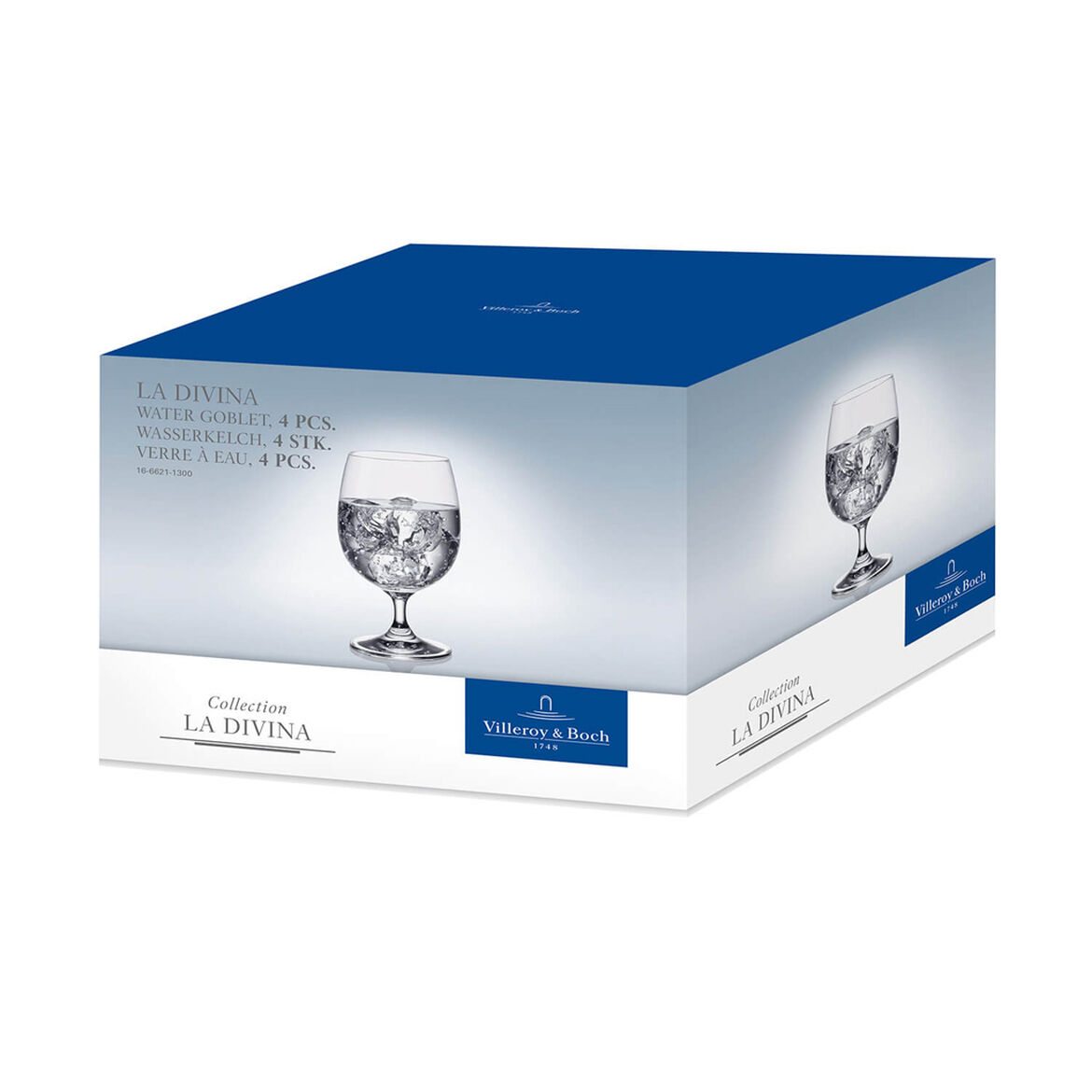 La Divina water goblet, 4 pieces - Image 5
