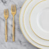 Château Septfontaines flat dinner plate - Image 3