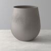 Manufacture Collier vase, 21 x 23 cm, Carré, Taupe - Image 3
