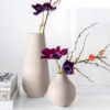 Manufacture Collier vase, 11.5 x 26 cm, Carré, Beige - Image 2