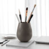 Manufacture Collier vase, 12 x 15 cm, Carré, Taupe - Image 3