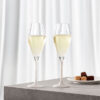 Manufacture Rock blanc champagne flute, set of 4, 260 ml - Image 2